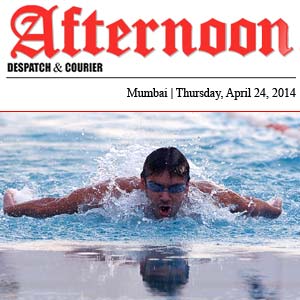 Swimming Workshop on Saturday - 26th April, 2014 - Afternoon Newspaper