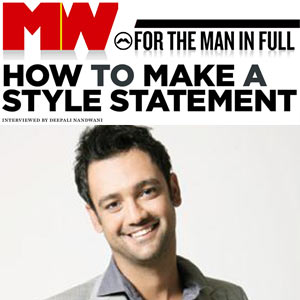 How to Make a Style Statement - Man's World, May Issue
