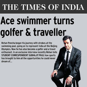 Ace Swimmer Turns Golfer And Traveller